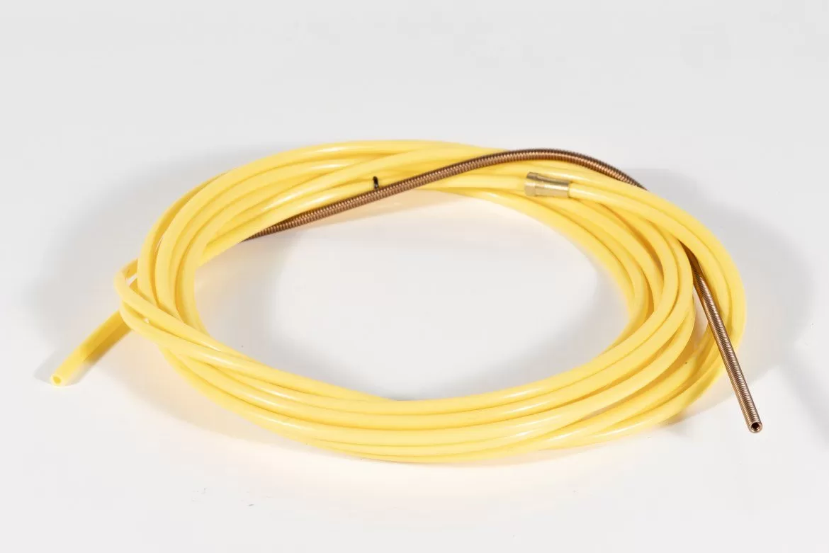 Guia Ptfe Amarelo com Espiral (5,5M) 1,2 - 1,6