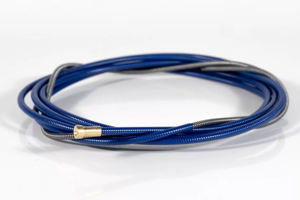 Guia Espiral Azul com Isolação (3,4M) 0,8 - 1,0